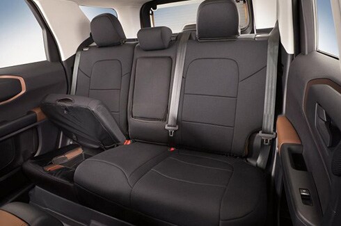 Descubre Accesorios Ford Bronco en CA, Cubreasientos Neopreno Traseros 60/40 con descansabrazos